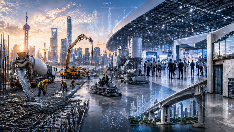 World of Concrete Asia WOCA 2026 — Shanghai trade fair delegation